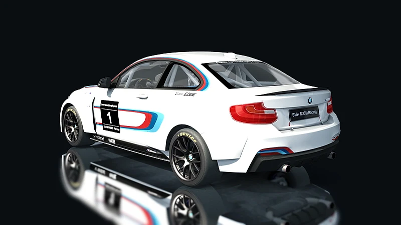 BMW M235i Racing – Heckansicht
