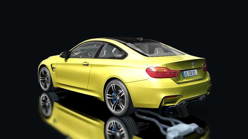 BMW M4 – Heckansicht