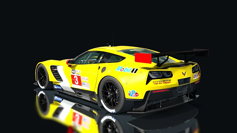 Chevrolet Corvette C7R – Heckansicht