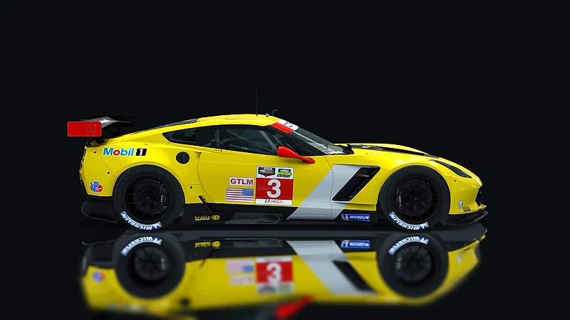 Chevrolet Corvette C7R – Seitenansicht