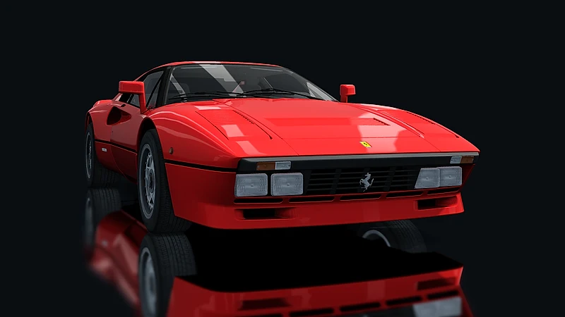 Ferrari GTO – Frontansicht tief