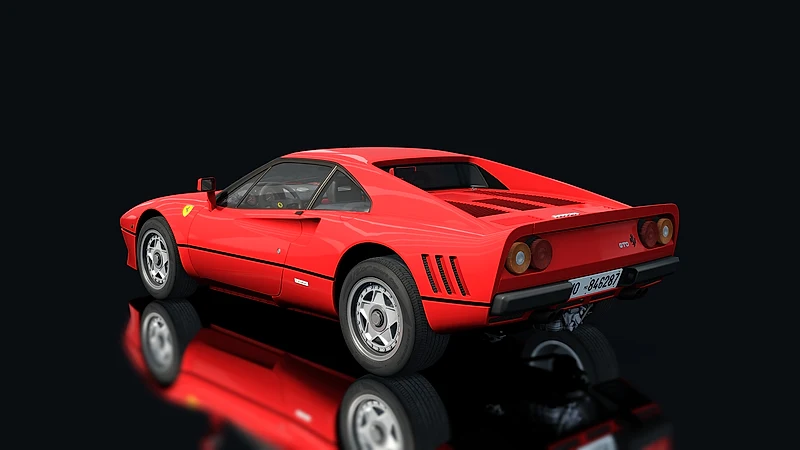 Ferrari GTO – Heckansicht