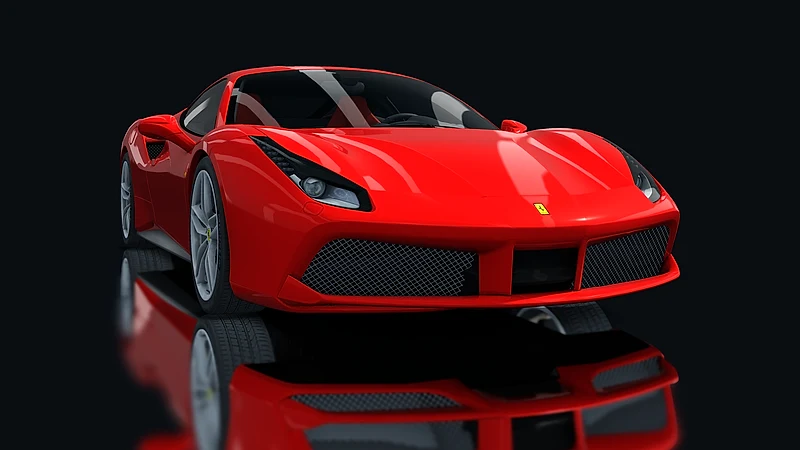 Ferrari 488 GTB – Frontansicht tief