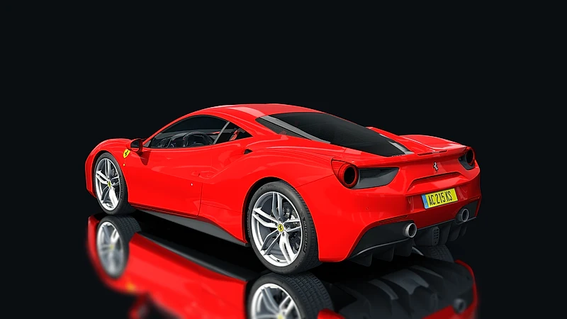 Ferrari 488 GTB – Heckansicht