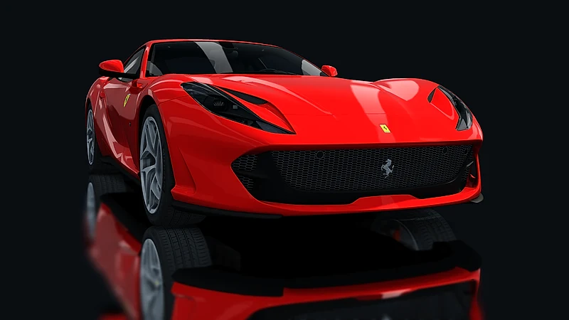 Ferrari 812 Superfast – Frontansicht tief