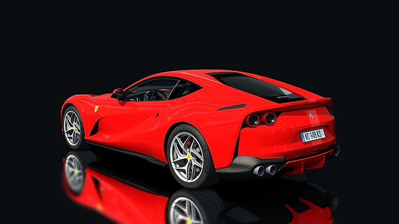 Ferrari 812 Superfast – Heckansicht