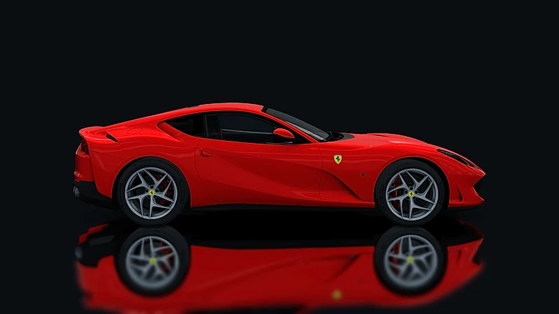 Ferrari 812 Superfast – Seitenansicht
