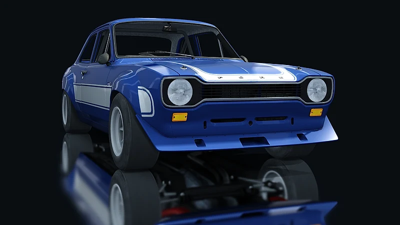 Ford Escort RS1600 – Frontansicht tief