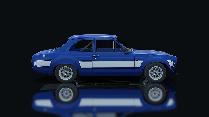 Ford Escort RS1600 – Seitenansicht