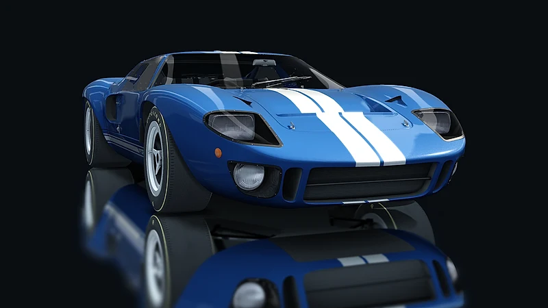 Ford GT40 – Frontansicht tief