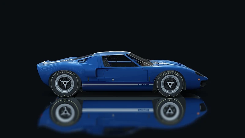 Ford GT40 – Seitenansicht