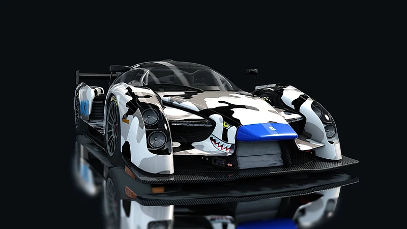 Scuderia Glickenhaus SCG 003C – Frontansicht tief