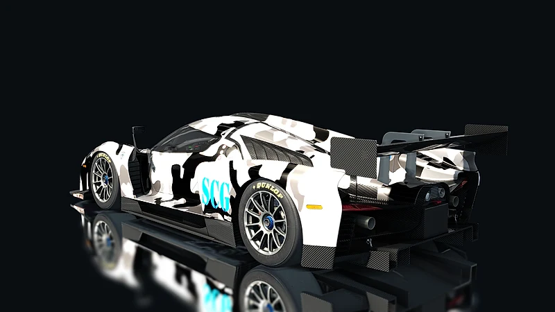 Scuderia Glickenhaus SCG 003C – Heckansicht