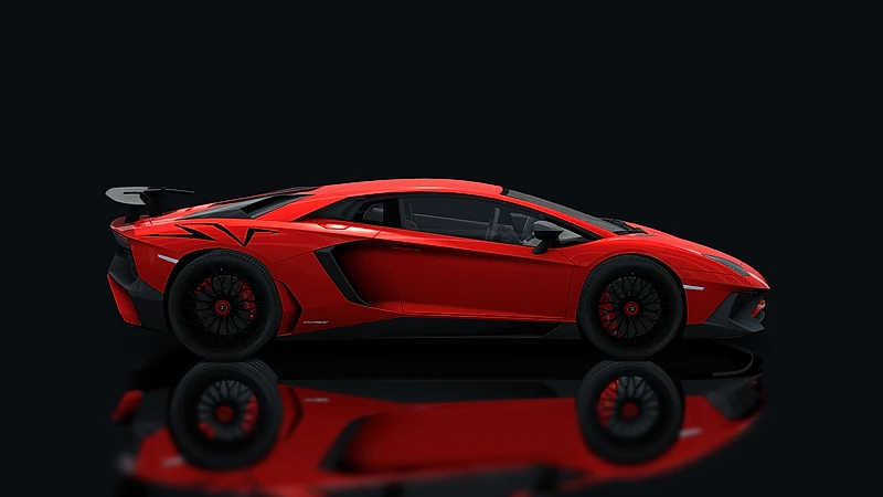 Lamborghini Aventador SV – Seitenansicht