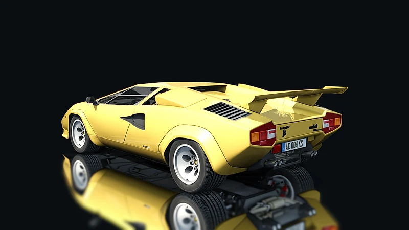 Lamborghini Countach – Heckansicht