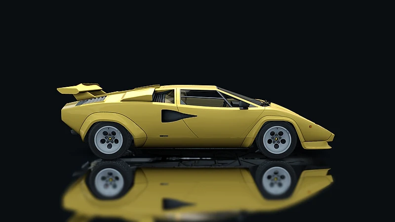 Lamborghini Countach – Seitenansicht