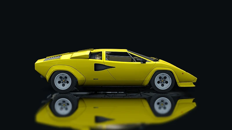 Lamborghini Countach S1 – side view
