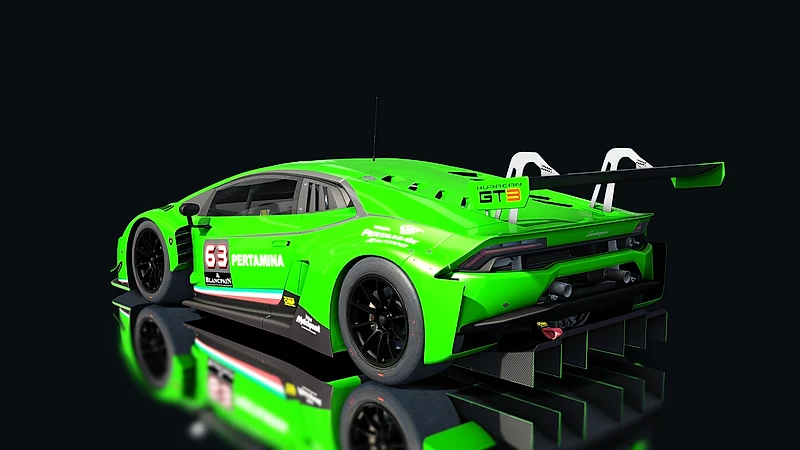 Lamborghini Huracan GT3 – Heckansicht