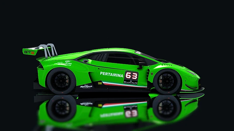 Lamborghini Huracan GT3 – Seitenansicht