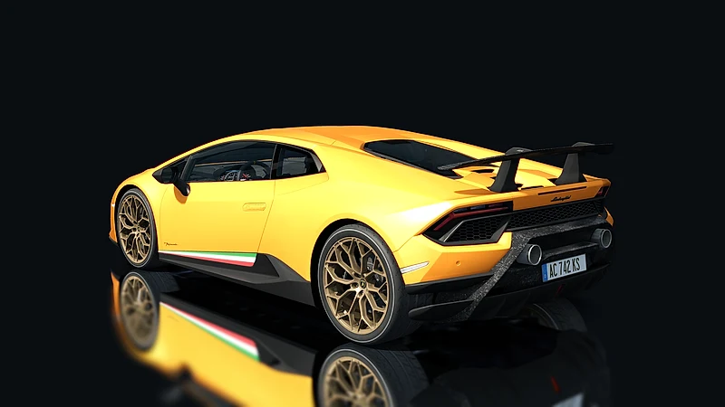 Lamborghini Huracan Performante – Heckansicht