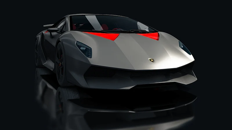 Lamborghini Sesto Elemento – Frontansicht tief