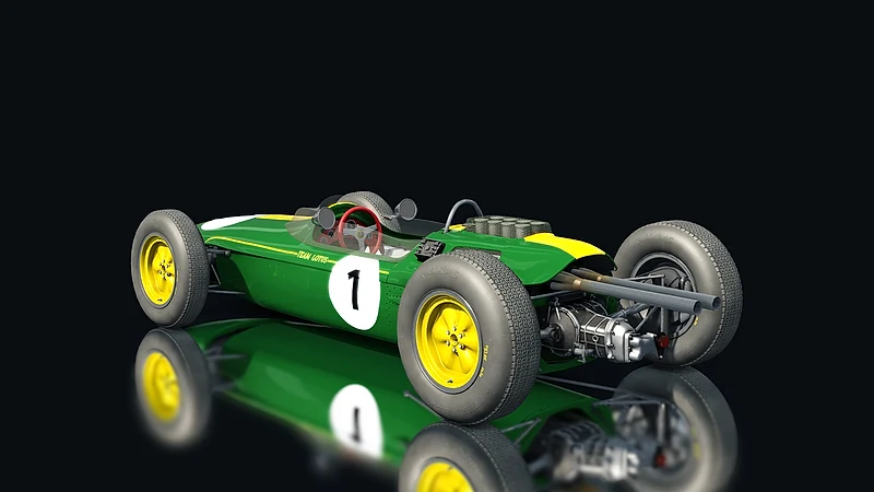 Lotus Classic Cars Lotus Type 25 – Heckansicht