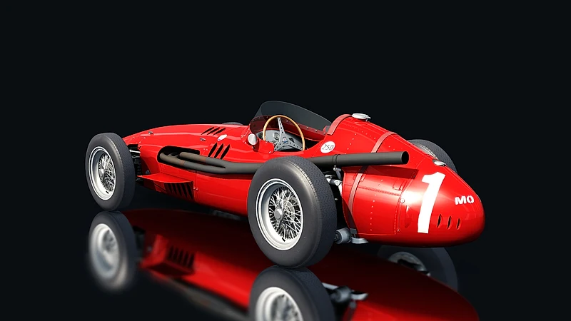 Maserati 250F 6 cylinder – Heckansicht