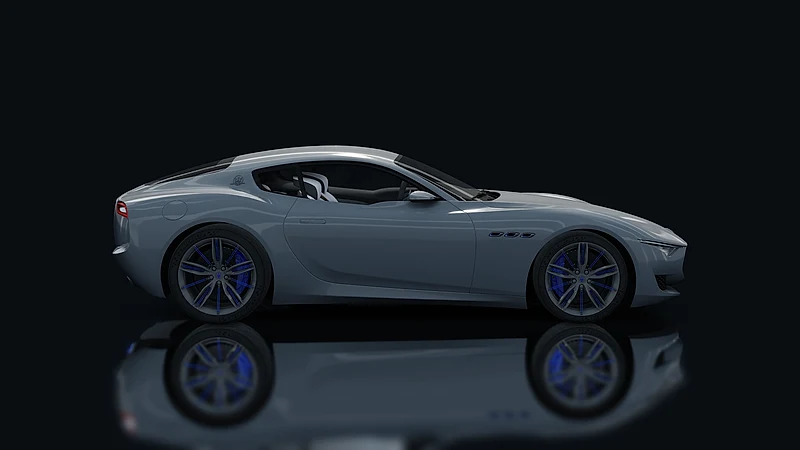 Maserati Alfieri – Seitenansicht