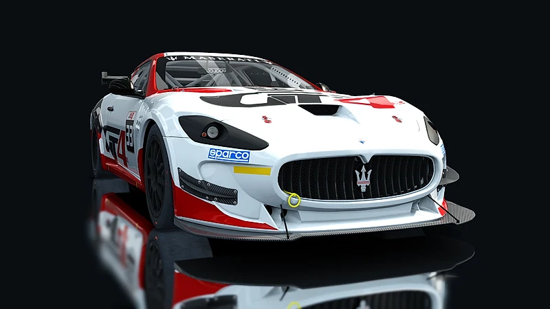 Maserati GranTurismo MC GT4 – Frontansicht tief
