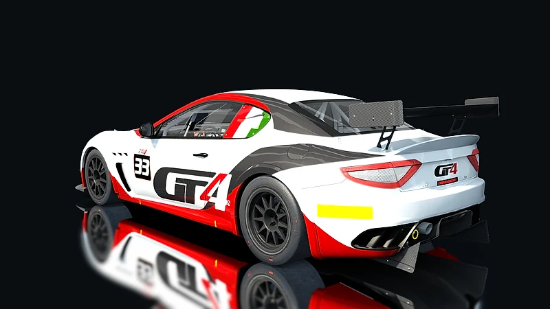 Maserati GranTurismo MC GT4 – Heckansicht