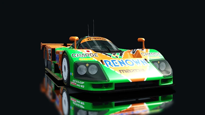Mazda 787B – Frontansicht tief