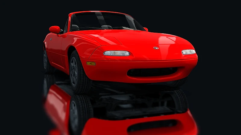 Mazda Miata NA – low front view