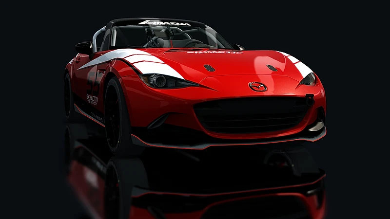 Mazda MX5 Cup – Frontansicht tief