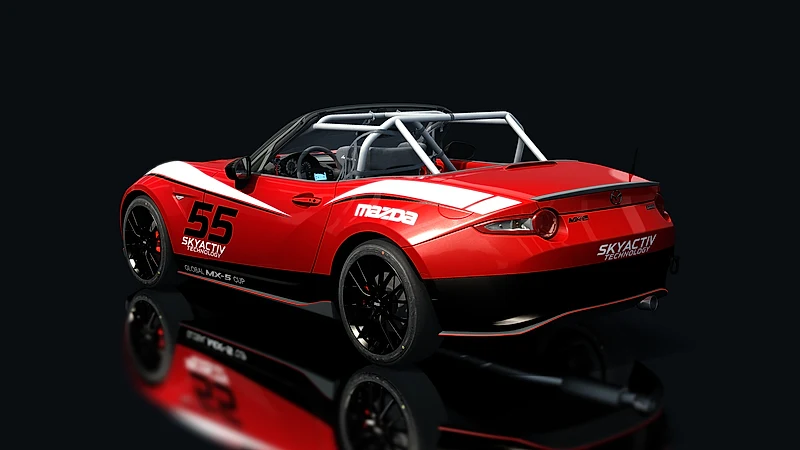 Mazda MX5 Cup – Heckansicht