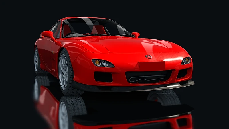 Mazda RX-7 Spirit R – low front view