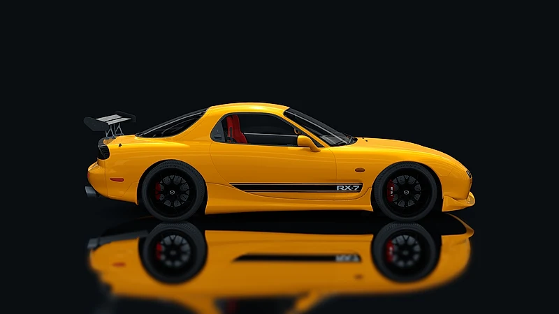 Mazda RX-7 Tuned – side view