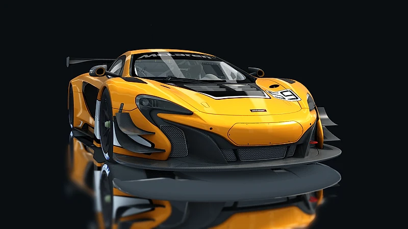 McLaren 650S GT3 – Frontansicht tief