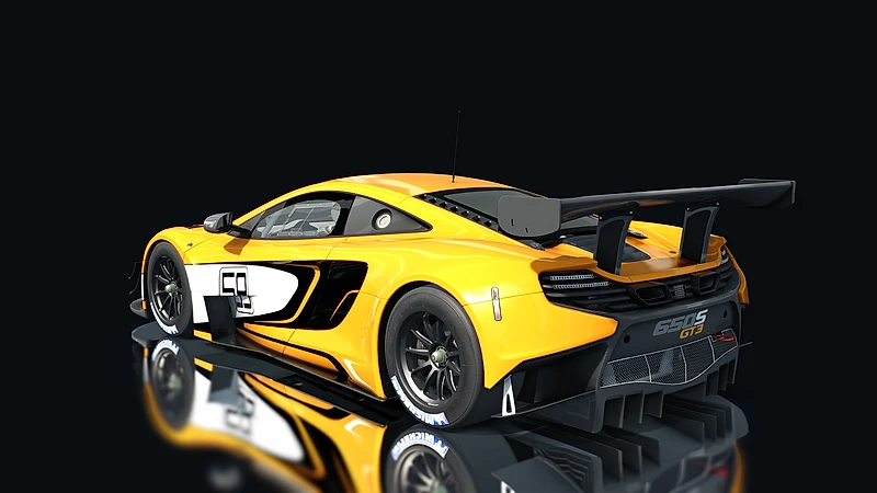 McLaren 650S GT3 – Heckansicht