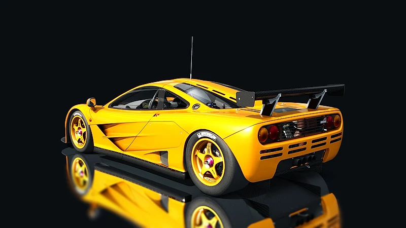 McLaren F1 GTR – Heckansicht