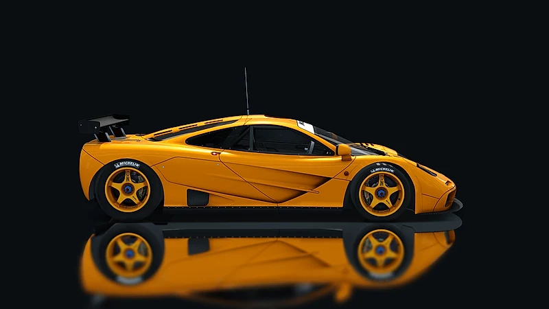 McLaren F1 GTR – Seitenansicht