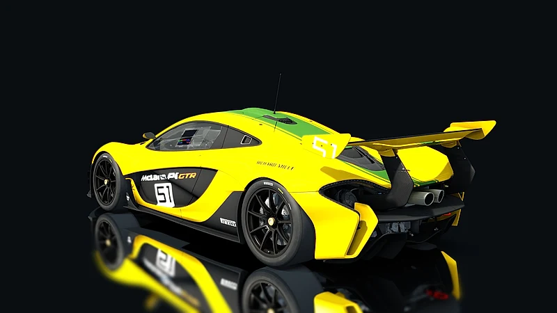 McLaren P1 GTR – Heckansicht