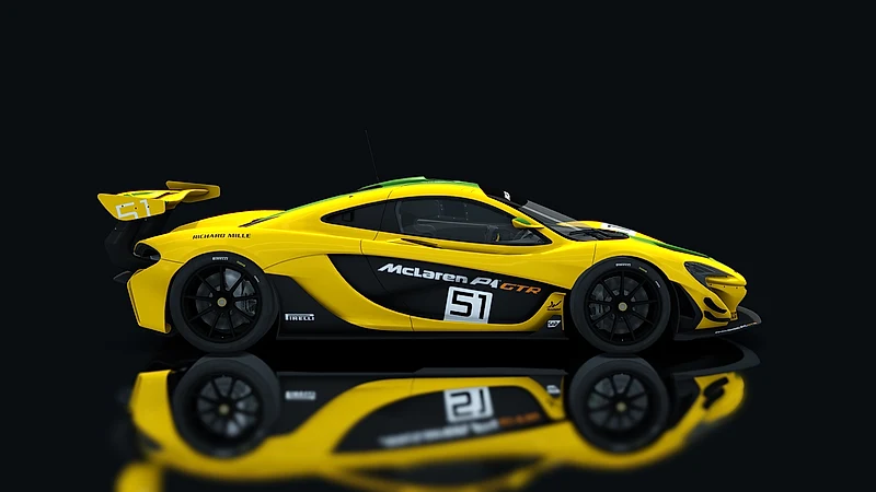 McLaren P1 GTR – Seitenansicht
