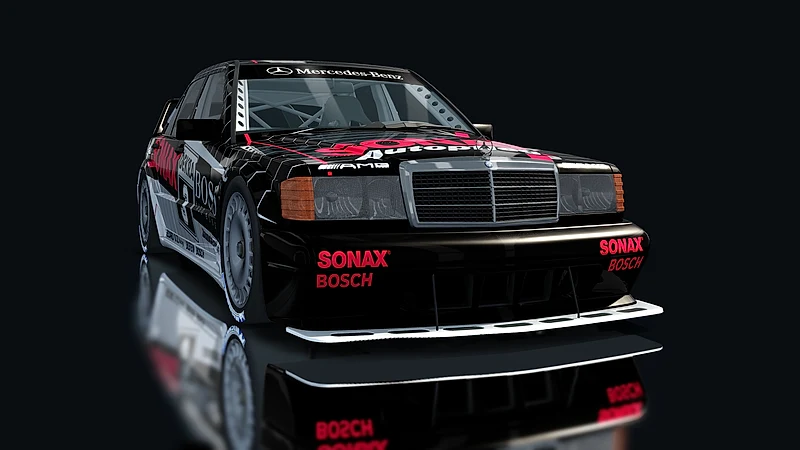 Mercedes-Benz 190E EVO II – Frontansicht tief