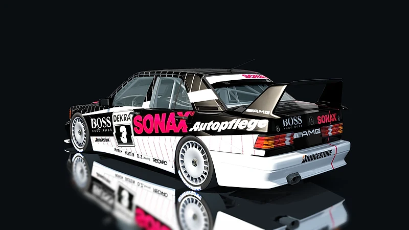 Mercedes-Benz 190E EVO II – Heckansicht