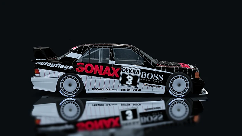 Mercedes-Benz 190E EVO II – Seitenansicht