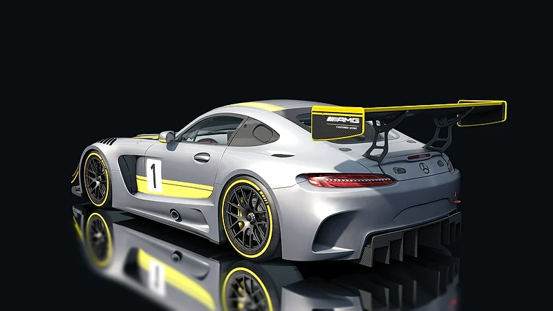 Mercedes-Benz AMG GT3 – Heckansicht