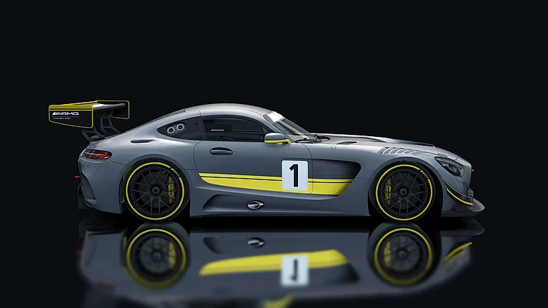 Mercedes-Benz AMG GT3 – Seitenansicht