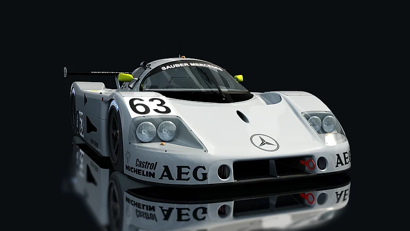 Mercedes-Benz C9 1989 LM – Frontansicht tief