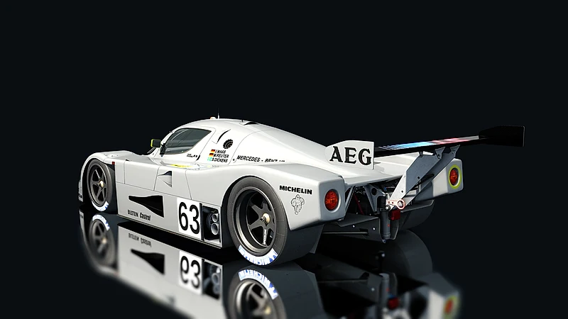 Mercedes-Benz C9 1989 LM – Heckansicht
