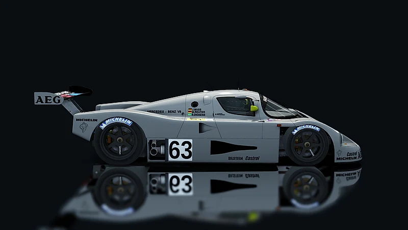 Mercedes-Benz C9 1989 LM – Seitenansicht